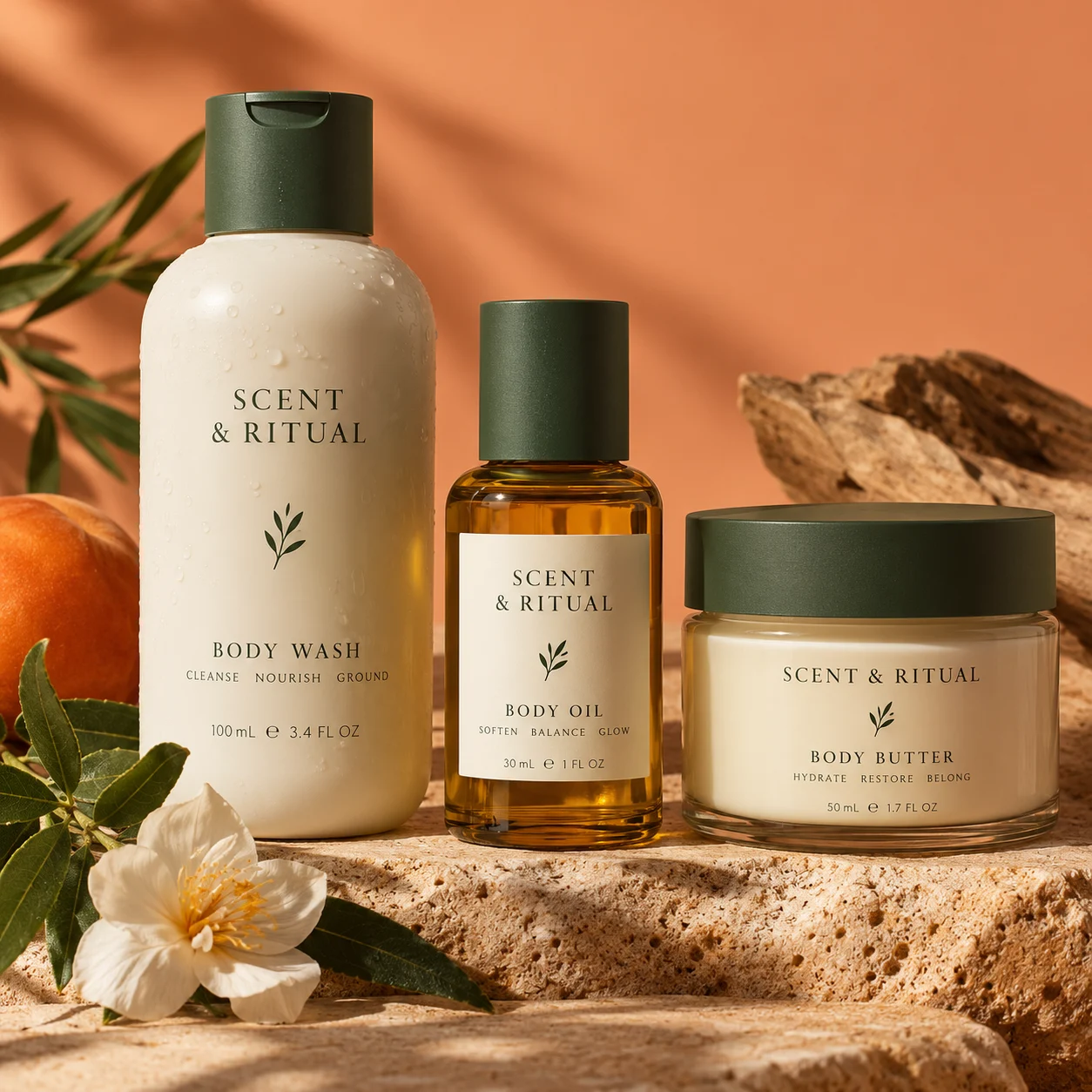 Everyday Ritual — concept packaging mockup